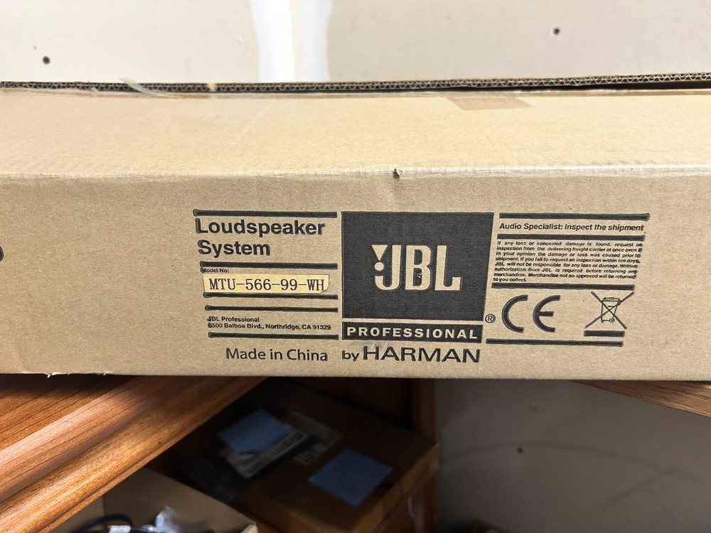 JBL MTU-566-99-WH BRACKET