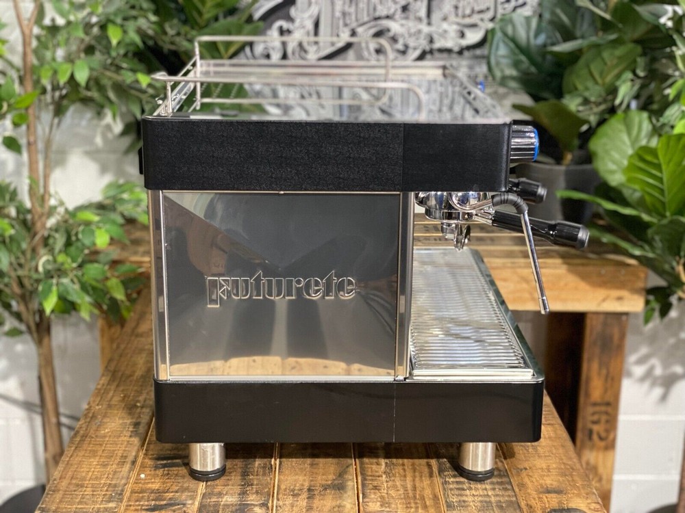 FUTURETE HORIZONT COMPACT 2 GROUP BRAND NEW BLACK ESPRESSO COFFEE MACHINE