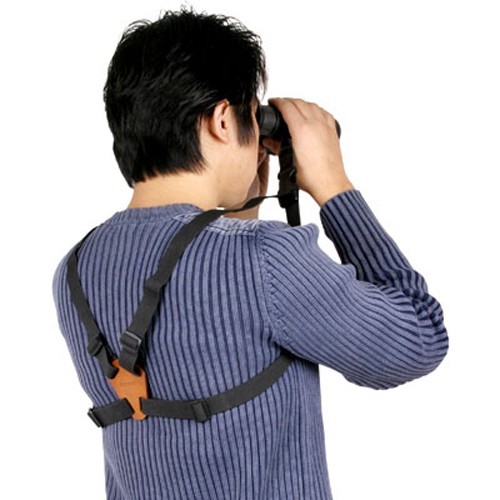 Matin Leather/Nylon Binoculars Harness Bino Rangefinder Strap Suspender Belt