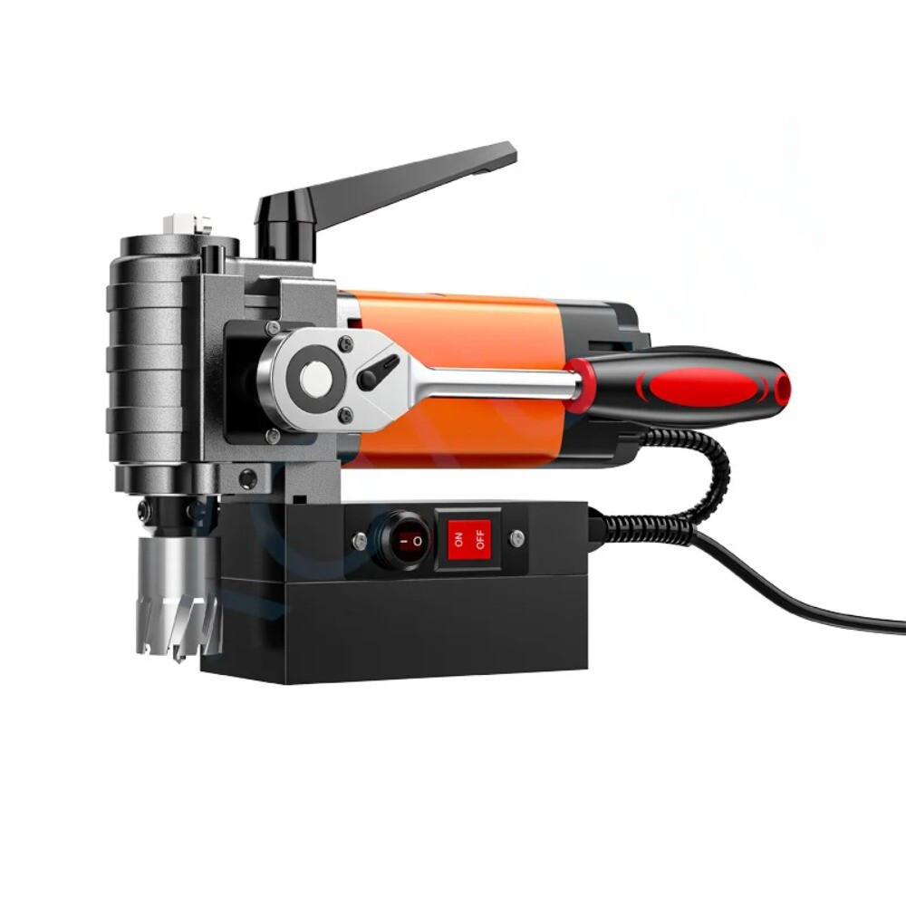 Horizontal Magnetic Drill with Magnetic Base Horizontal Magnetic Drilling Machin