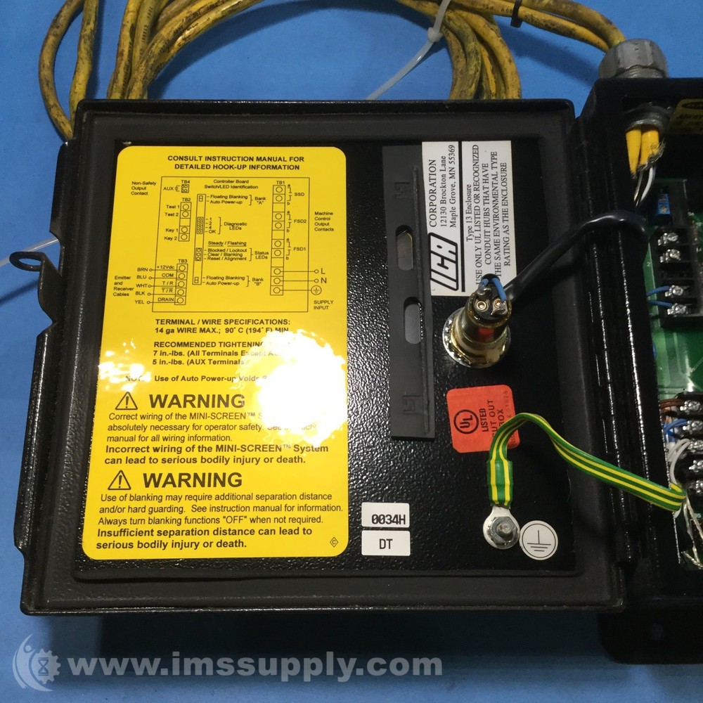 Banner MSCA-1 Mini-Screen Control Box 5785