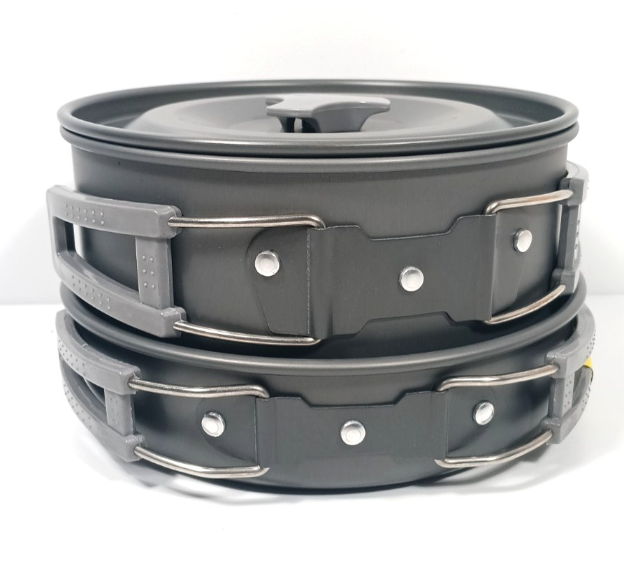 Adventuridge 5 Piece Collapsible Camping Cookware Set
