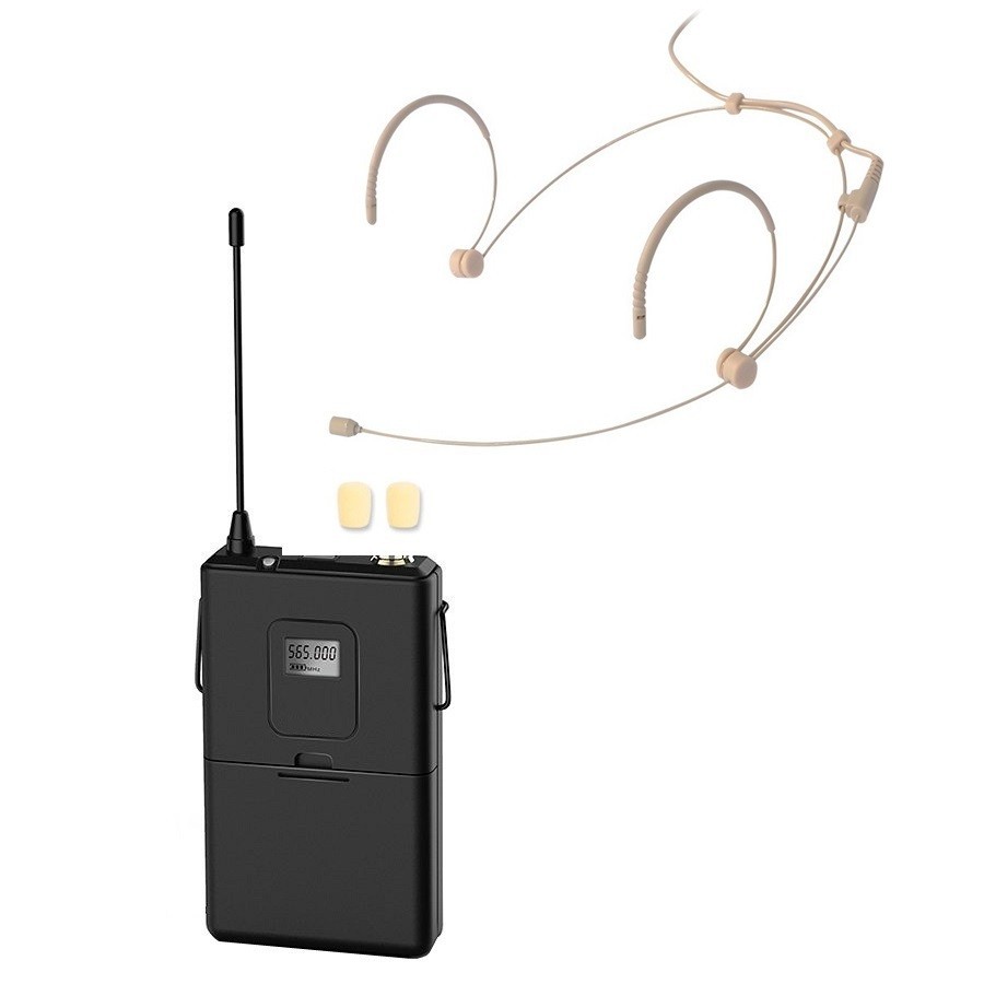 Bodypack and Headset Microphone for 4200 Wireless System