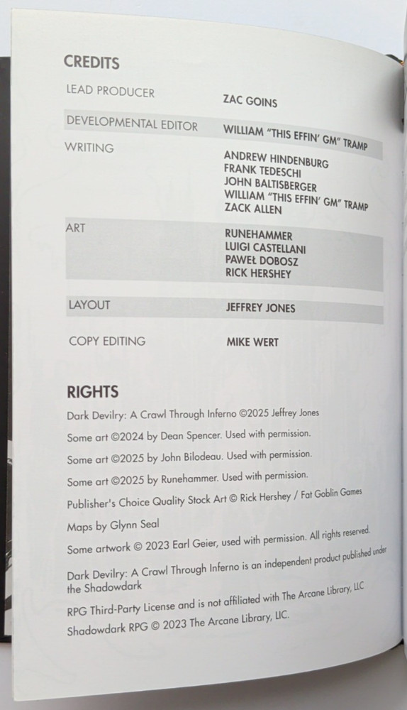 Shadowdark RPG Dark Devilry Bundle: Crawl Through Inferno & Resource Book - New