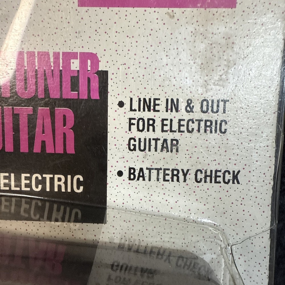 Matrix Quartz Guitar Tuner SR- 1000 New