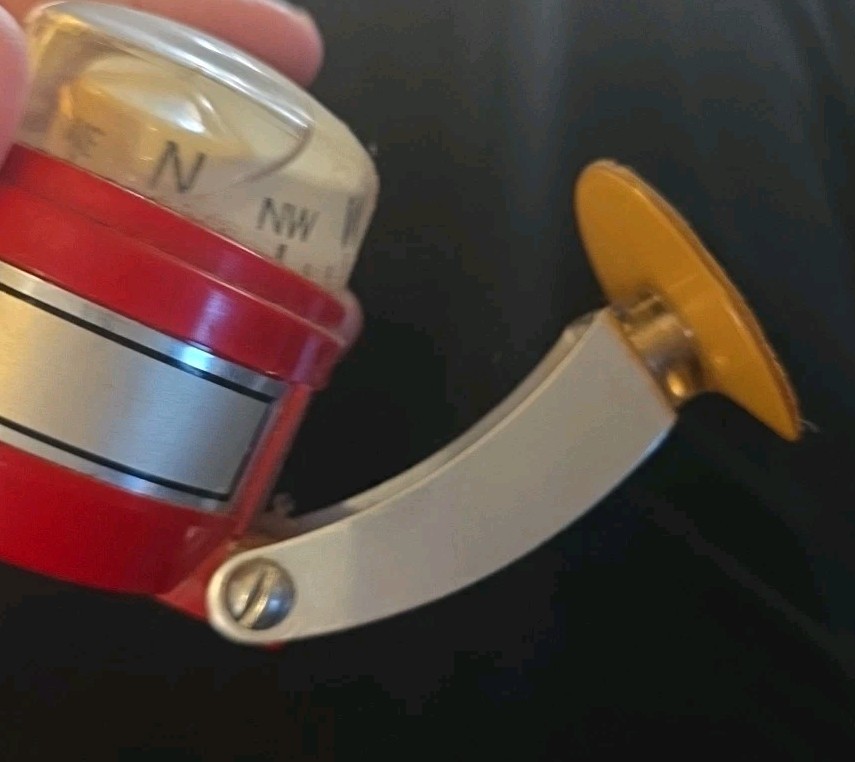 Vintage Air-Way Auto Boat Red Compass Circa