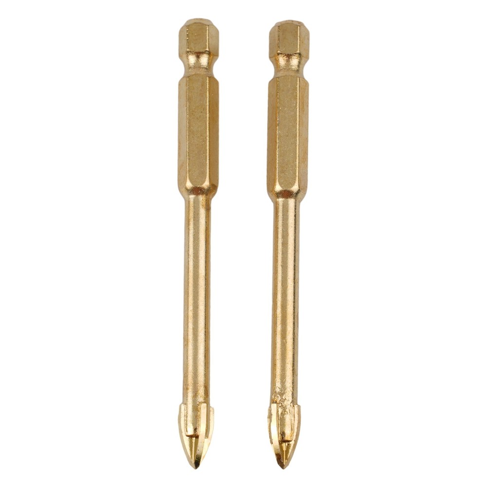 10PCS/SET Glass Drill Bits For Titanium Ceramic Glass Industrial Grade