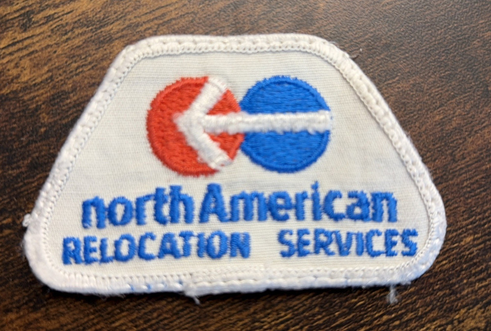 North American Van Lines Relocation Services Patch. Ships Free!!