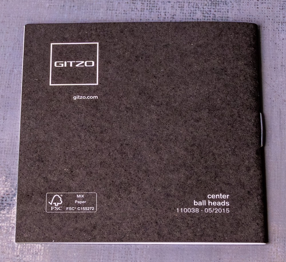 Gitzo GH3382QD - Ball Head - Series 3