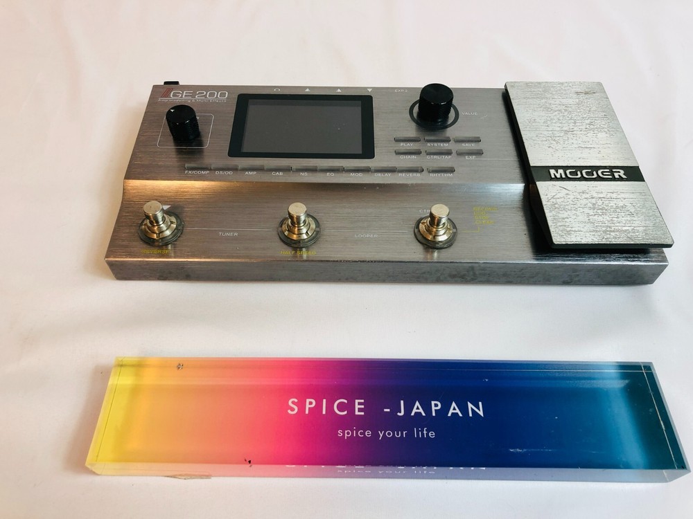 Mooer GE-200 Amp Modeling Electric Guitar Digital Multi-Effects Processor Pedal