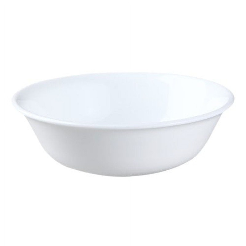 Durable Stackable Microwave Safe Soup Bowl Set 6 Piece Vitrelle Glass Dinnerware