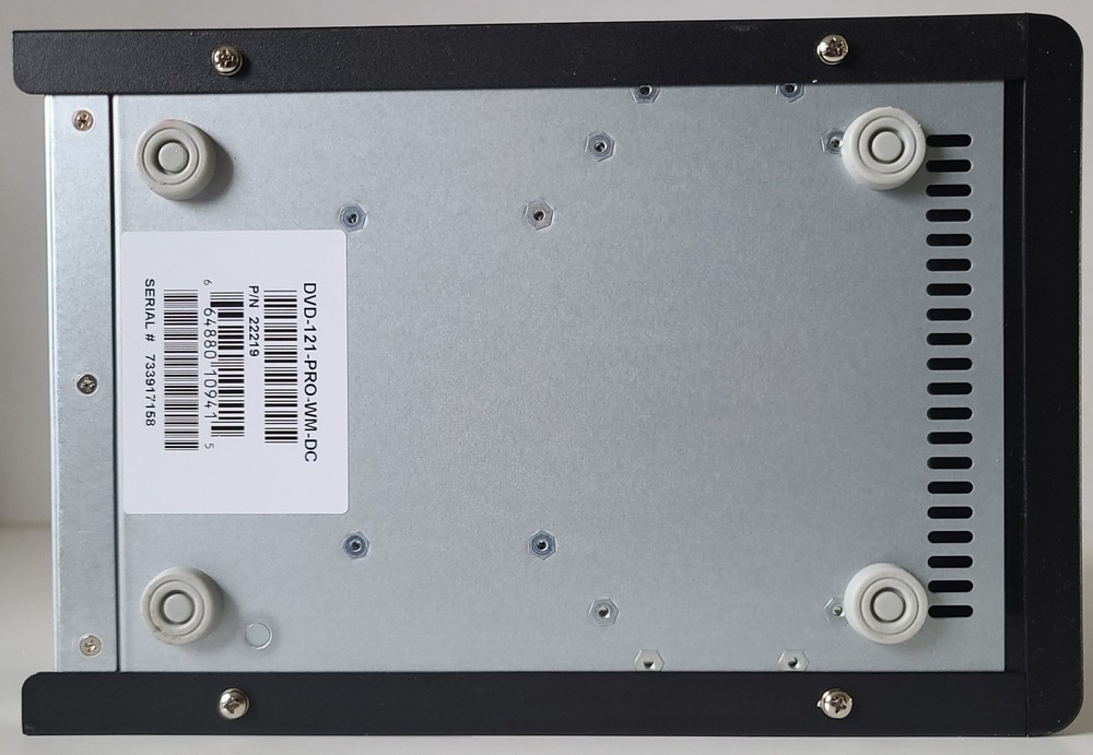 ZIPSPIN MODEL DVD-121-PRO-WM-DC Tested Working