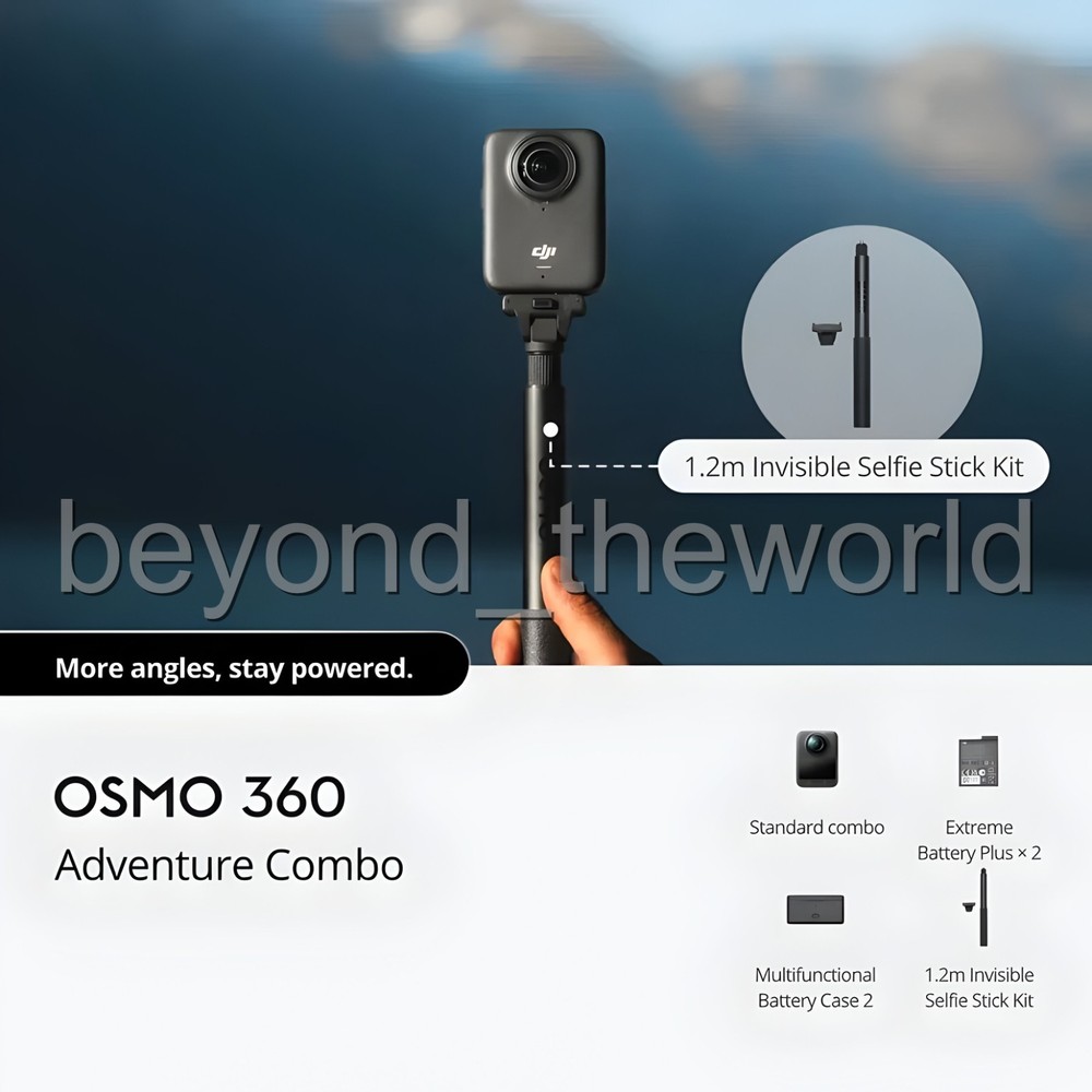 DJI Osmo 360 Standard Combo 8K Action Camera