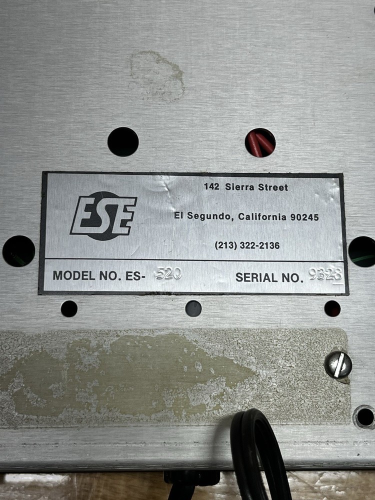 ESE ES Minute Master Timer Model Number 520