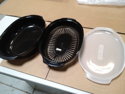 Whirlpool W10660052 Universal Microwave Steamer Black