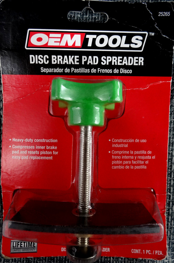 Disc Brake Pad Spreader  Model 25265 OEM Tools new tool