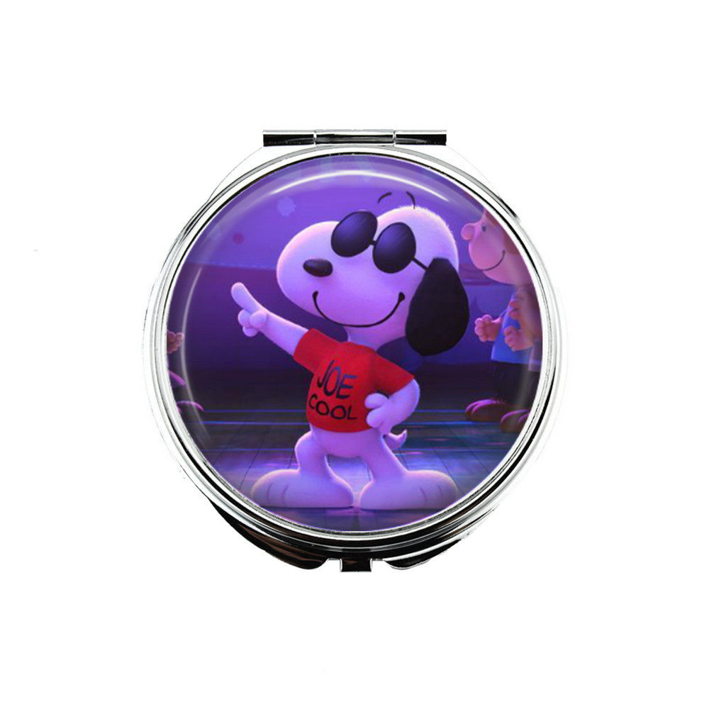 1 Charlie Brown Portable Makeup Compact Double Magnifying Mirror!