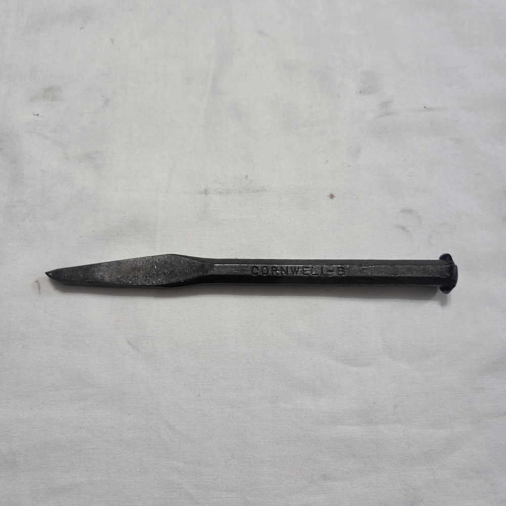 Vintage Cornwell Tools -B 5" Cape Chisel - Made in USA
