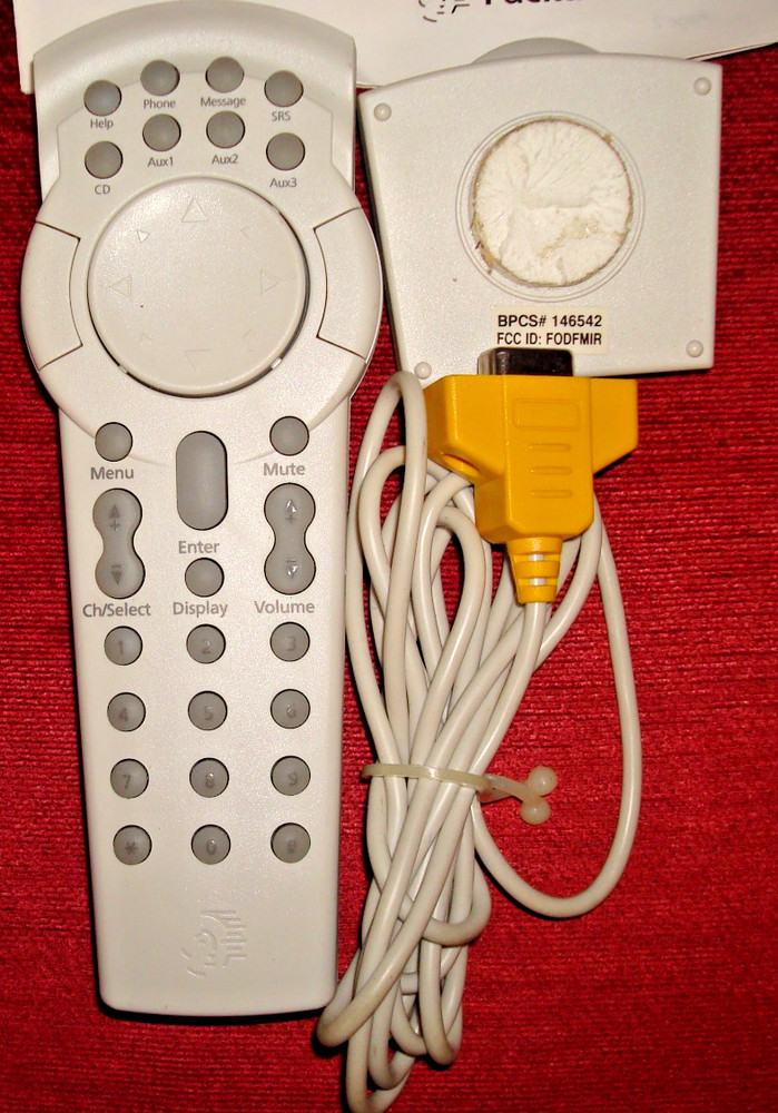 PACKARD BELL Fast Media Remote Control RS232 New in bag