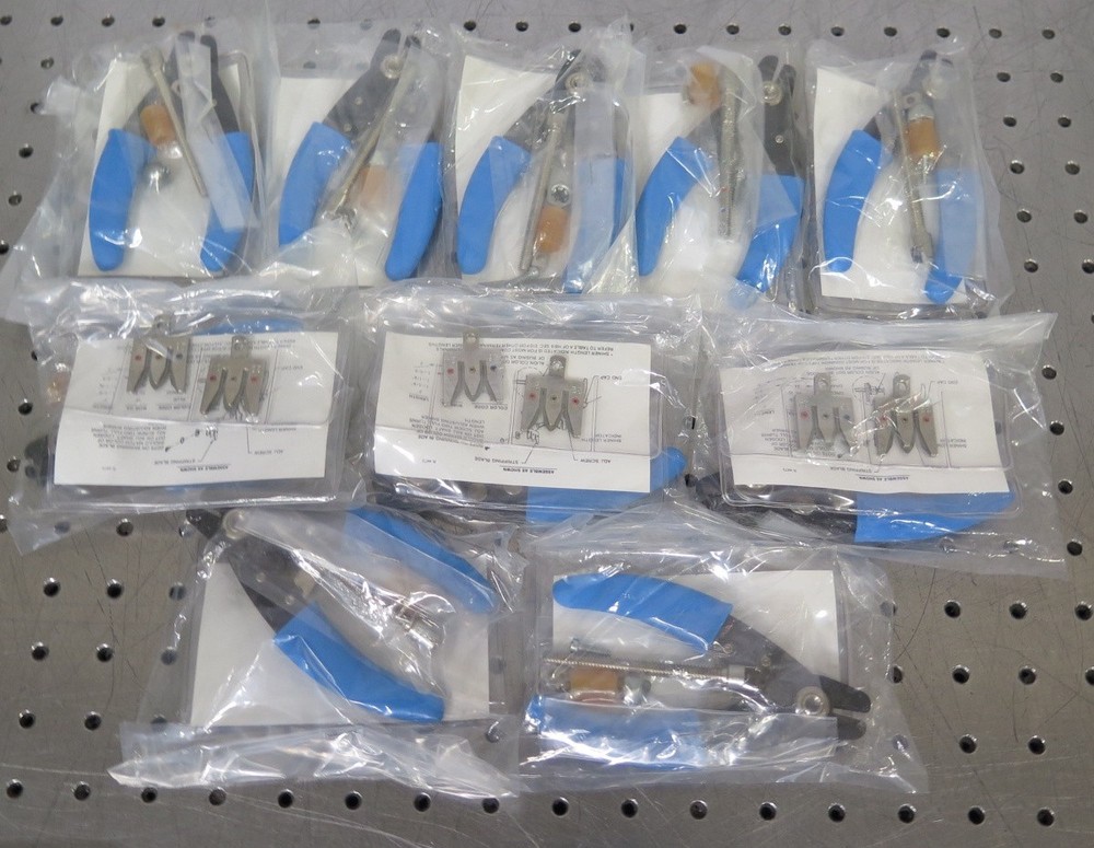 R201665 Lot (10) Jonard Tools Type Wire Cutter Kit
