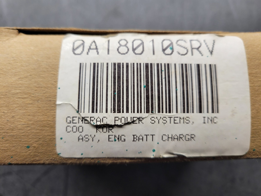Generac 0A18010SRV Engine Battery Charger.