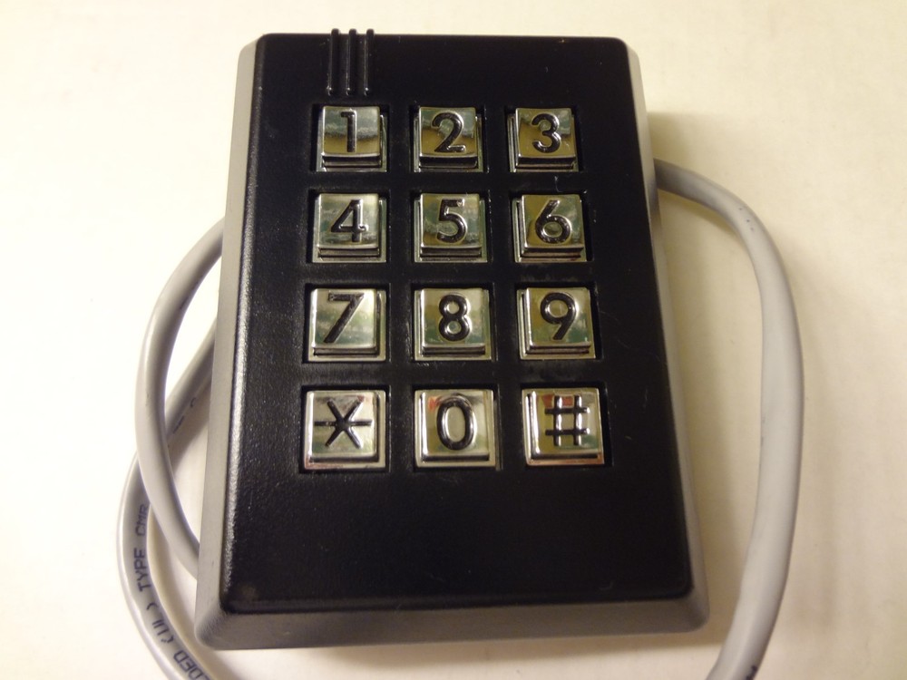 CHECKPOINT 0938458 RUGGEDIZED KEYPAD MIRAGE SGS & K access control proximity