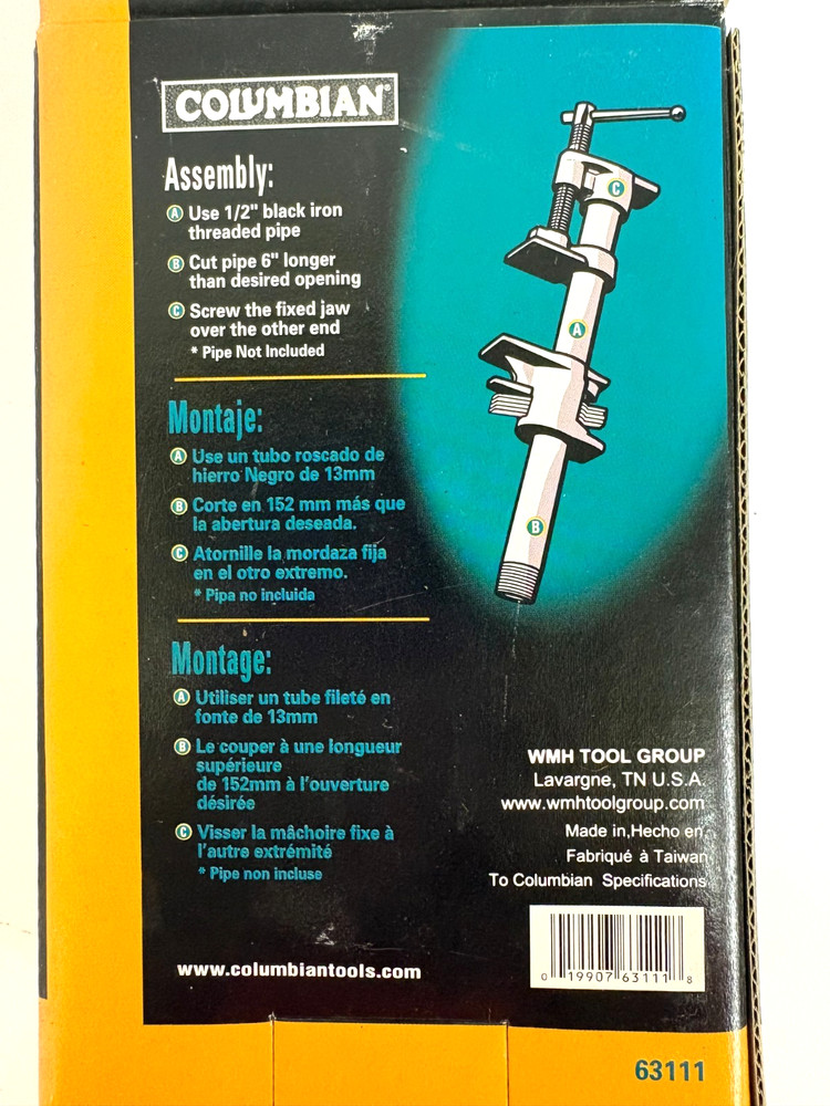 1/2" COLUMBIAN PIPE CLAMP #63111