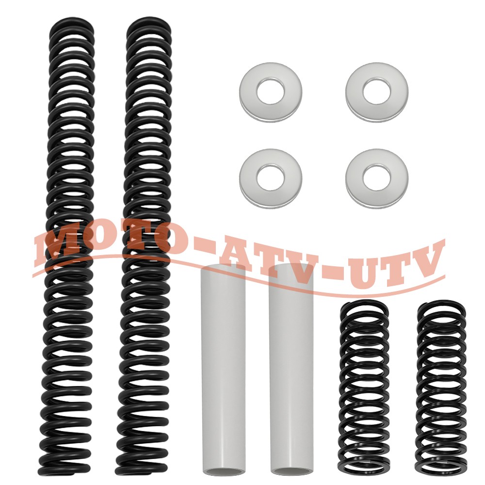 41mm Progressive Drop In Fork Lowering Kit For Harley Touring Models 1980-2013