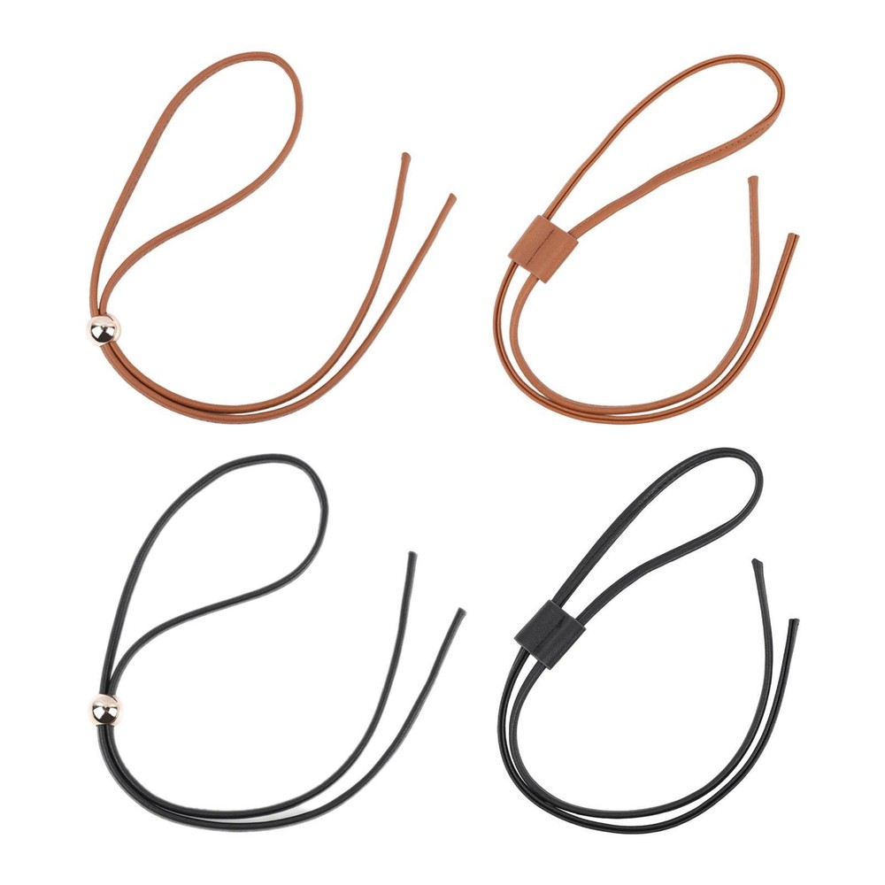 Drawstring Strap PU Leather Accessories Cord Belt DIY