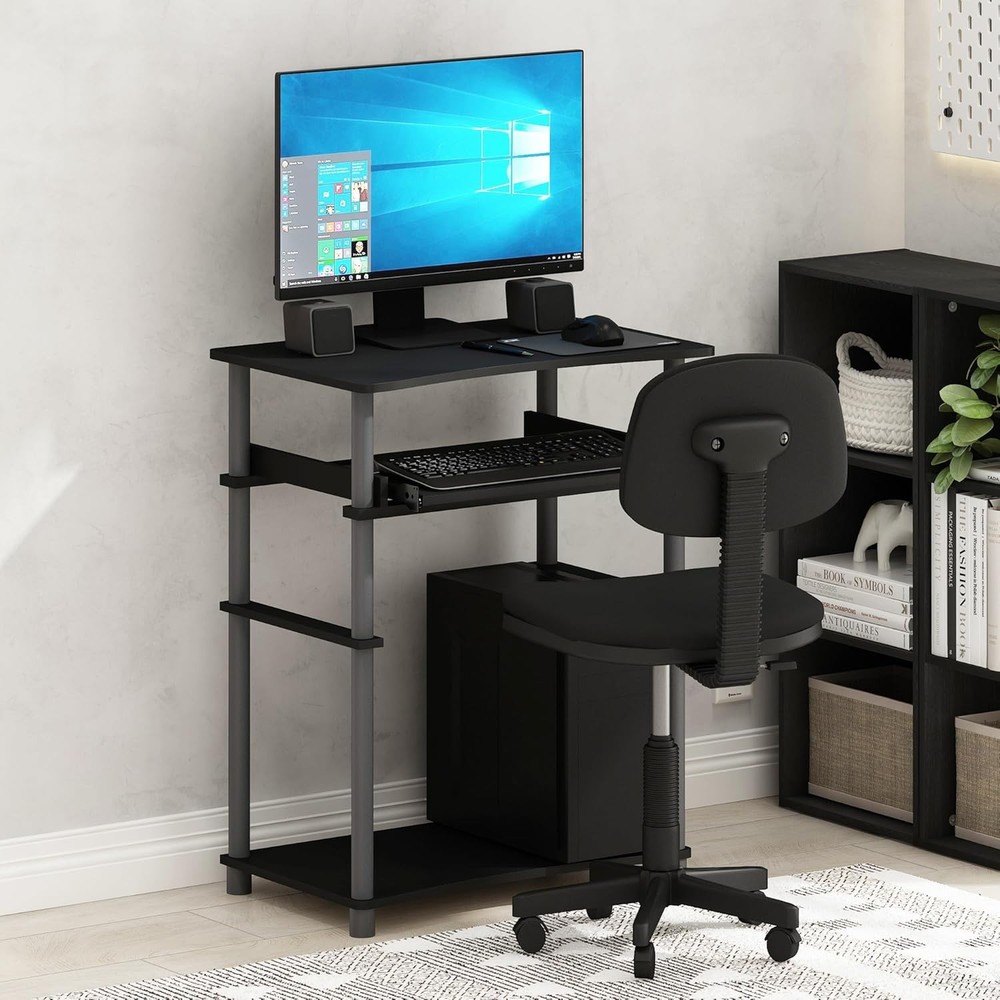 Home Computer Desk Espresso/Black