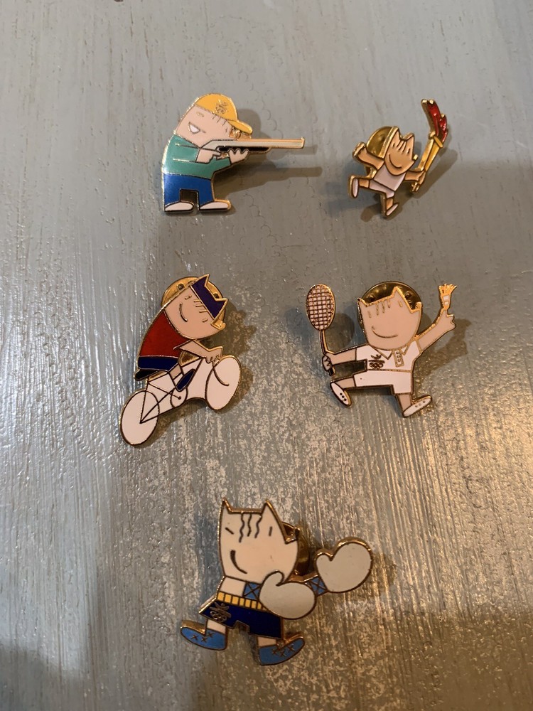 1992 BARCELONA COBI OLYMPIC PIN LOT