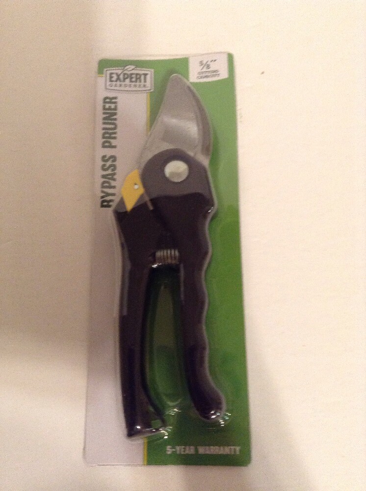 Expert Gardener Bypass Pruner 5/8" Cutting Capacity