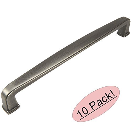 *10 Pack* Cosmas Cabinet Hardware Antique Silver Handles Pulls #4392-192AS