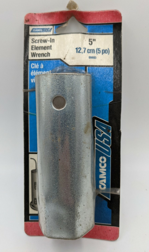 Camco Water Heater Element Wrench 5" Screw-in Element Wrench, New Unused