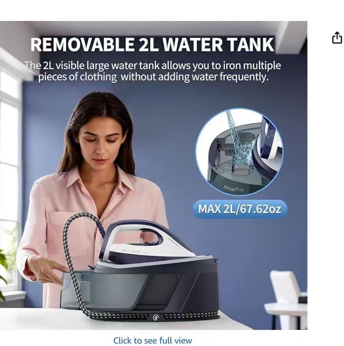 professional steam iron station