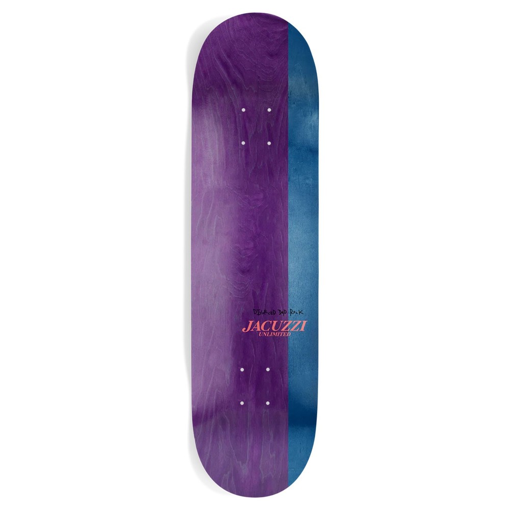 Jacuzzi Skateboard Deck John Dilo Projection 8.0" x 31.6" with Grip