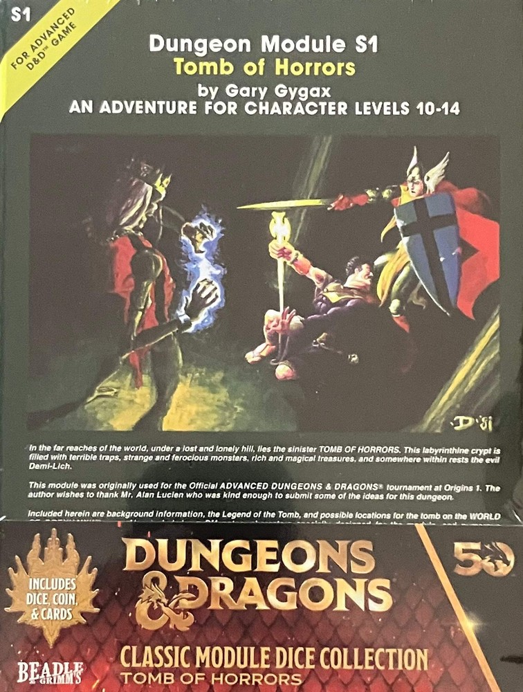 Classic Module Dice Collection: Tomb of Horrors