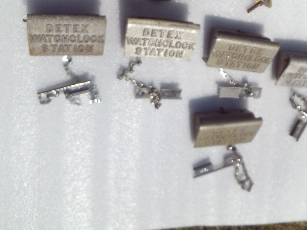 Detex Guardsman clock Complete set