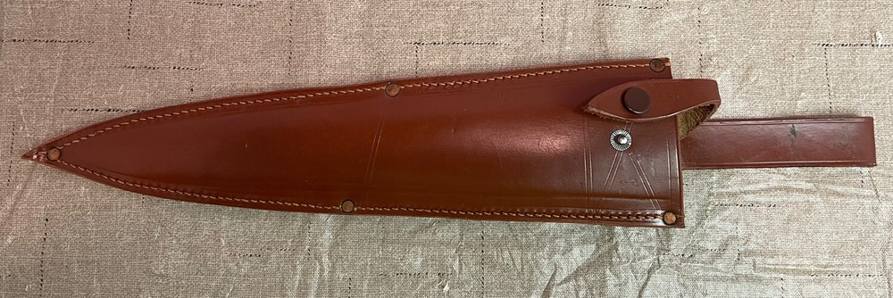 Vintage Dagger Sword Knife Made In India 18” With Sheath