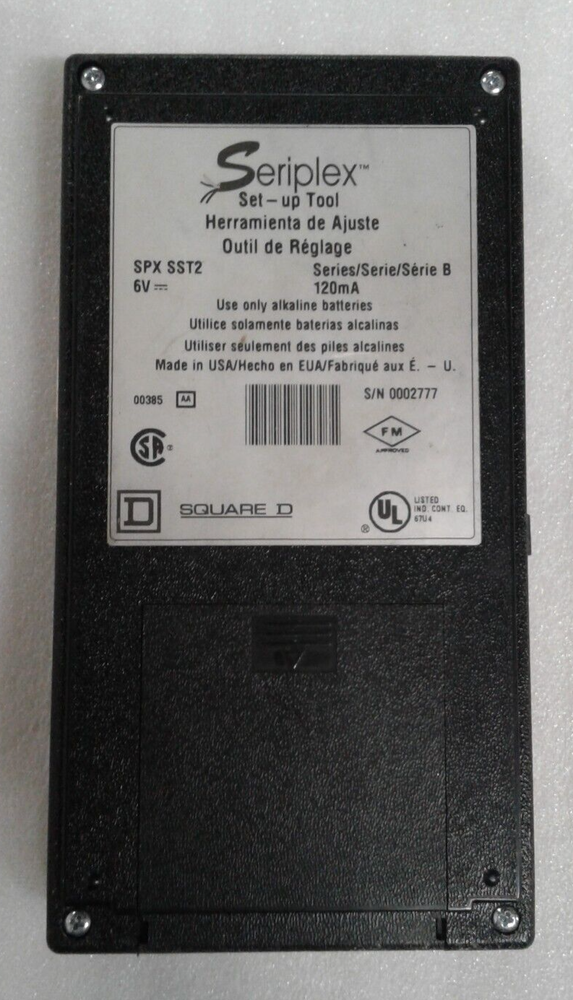 Square D SPXSST2 Series B Seriplex Set Up Tool SPX-SST2 - Used