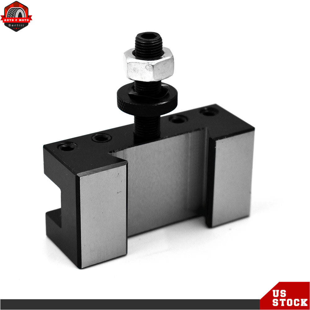 2Pcs AXA #1 250-101 XL Oversize Quick Change Tool Post Turning & Facing Holder