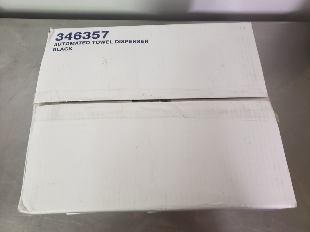Victoria Bay Automatic Towel Dispenser 346357 high capacity Black