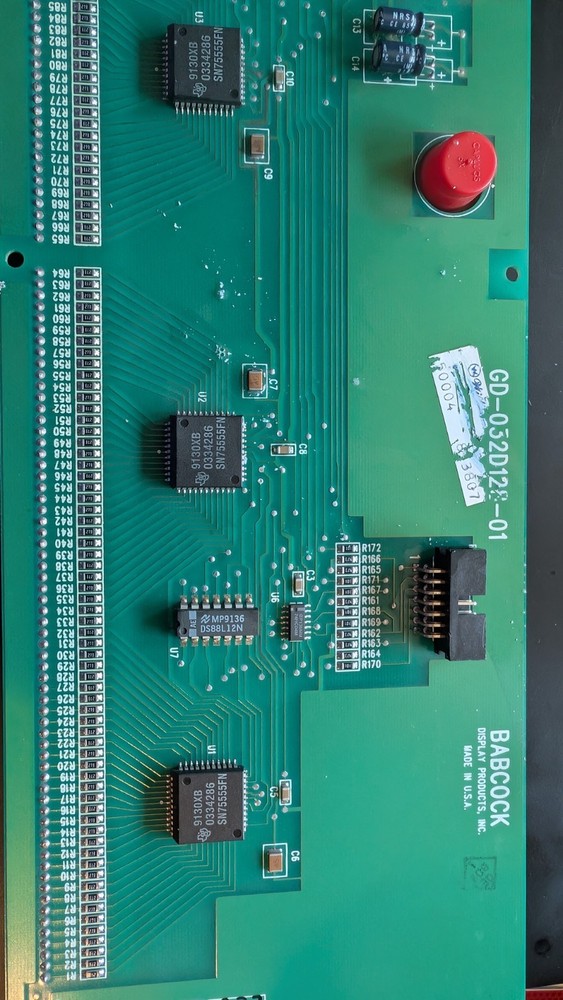 DMD Babcock 128 X 32 Dot Display for Williams pinball