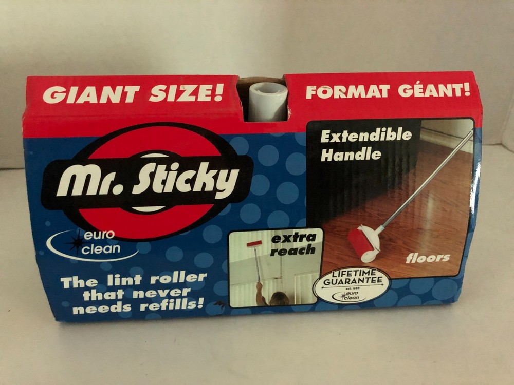 MR STICKY REPLACEMENT LINT ROLLER GIANT SIZE (ROLLER ONLY) NEW