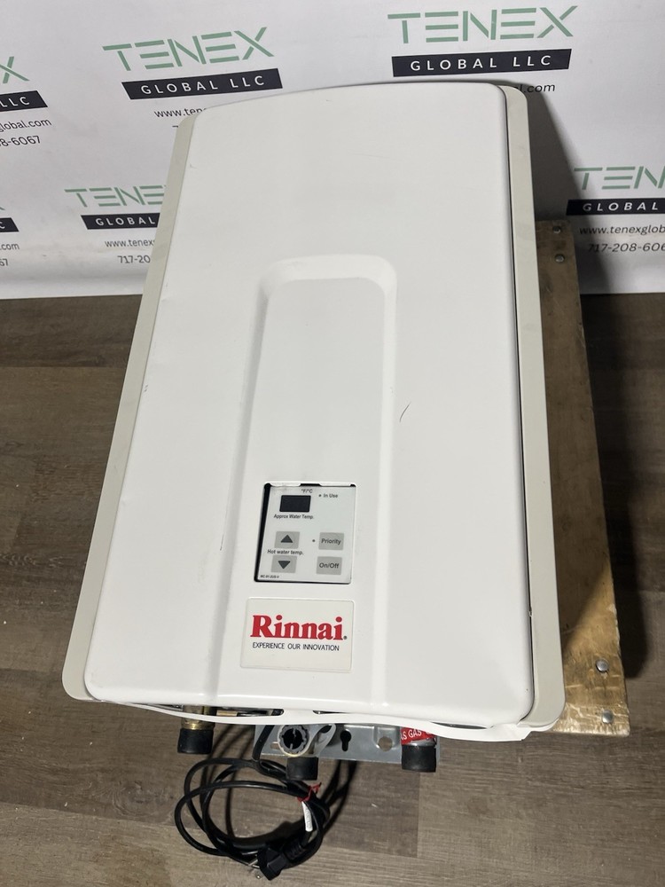 Rinnai V75iN Indoor Tankless Water Heater 180k BTU Natural Gas (B-29 #1639)