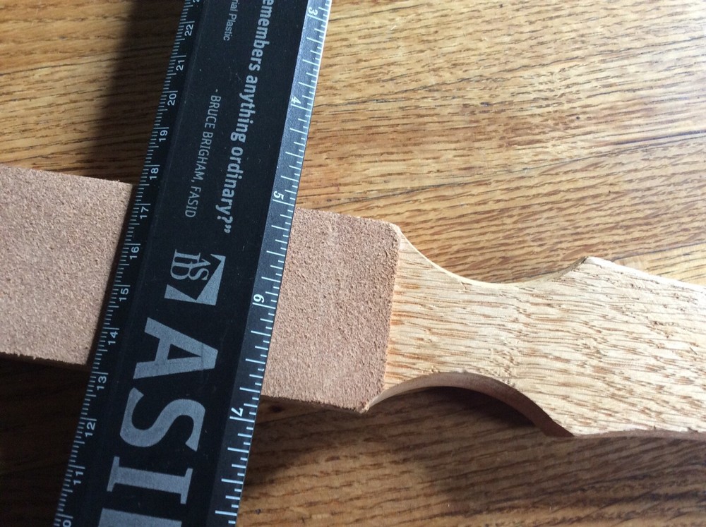 Leather Strop for Razor & Knife Sharpening + Compound