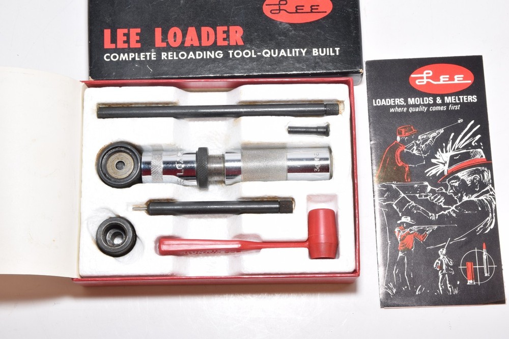 Vintage LEE Loader Complete Reloading Tool Set 30/06 Springfield
