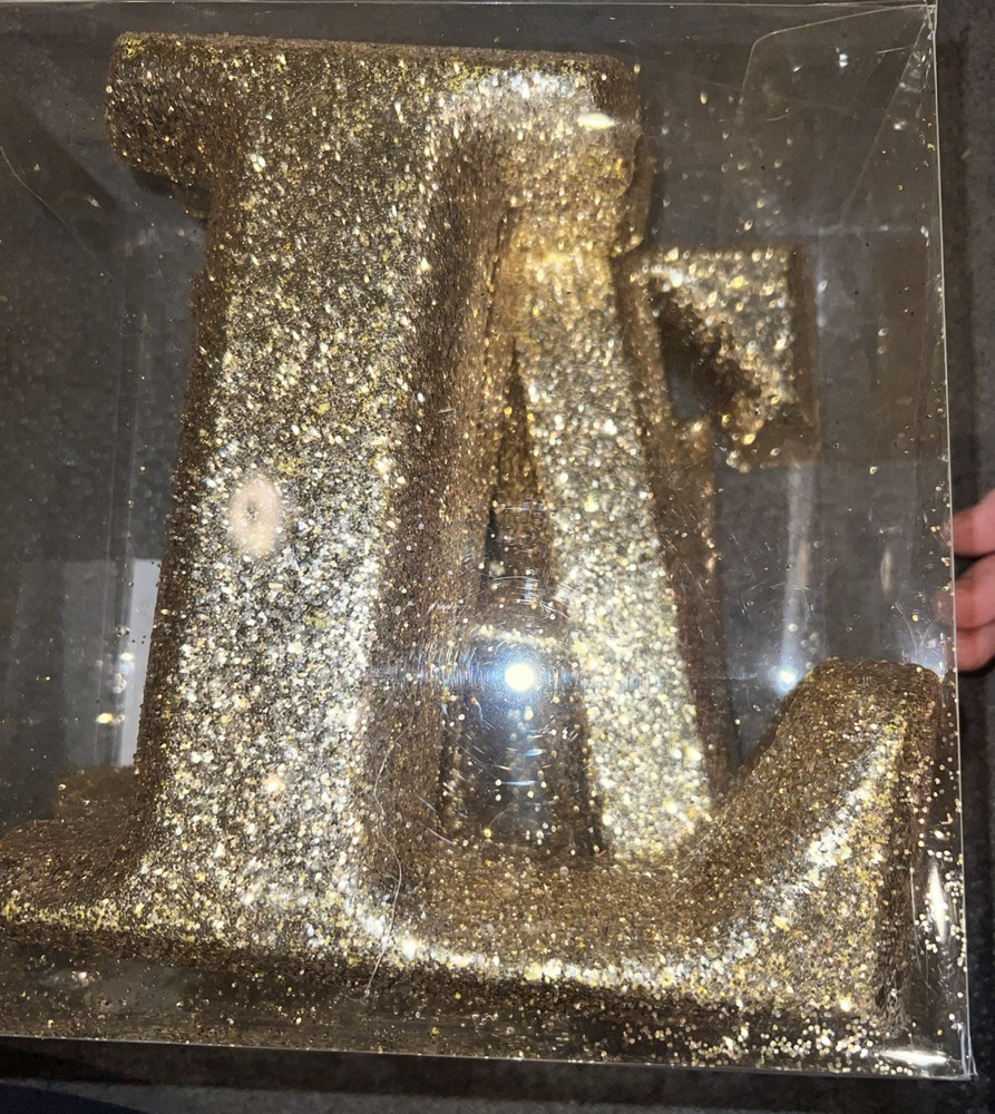 Robert Stanley FALL Gold Glitter Letters