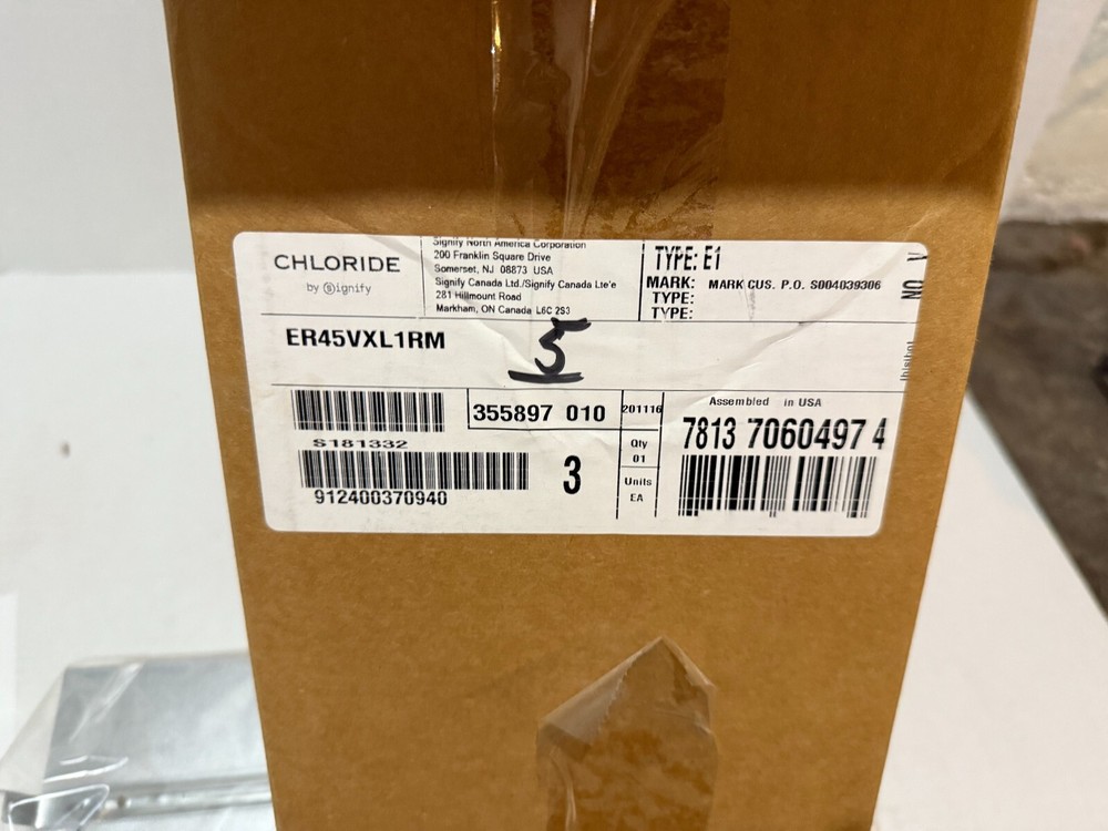 Philips Chloride Signify ER45VXL1RM Exit Light Sign