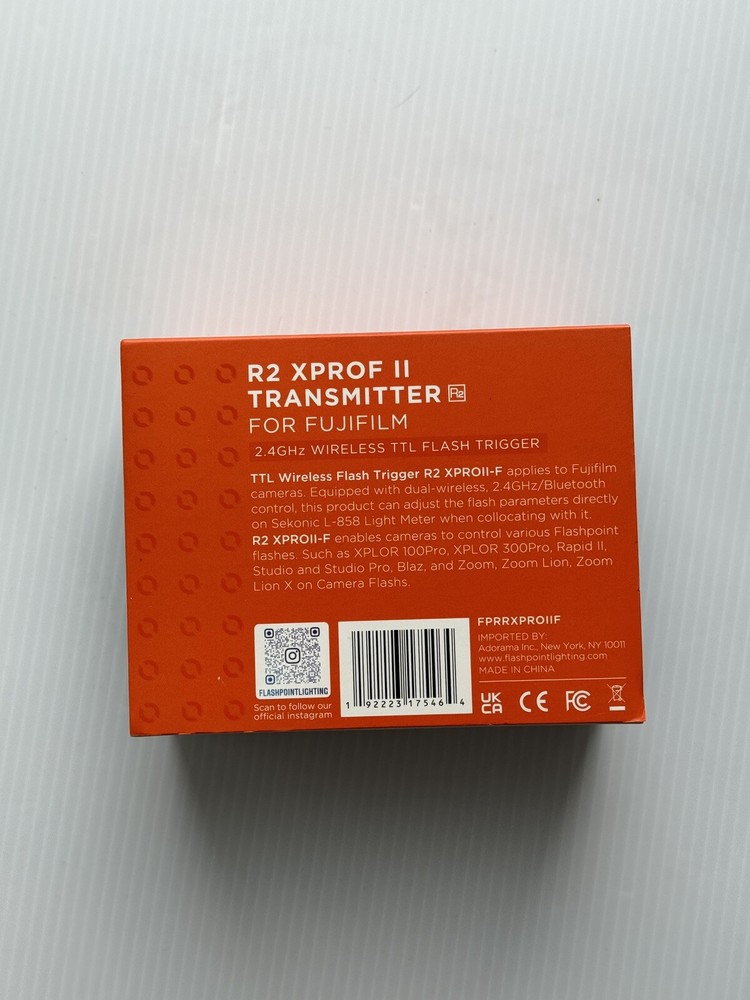 Flashpoint R2 XPro II 2.4GHz TTL Wireless Flash Trigger